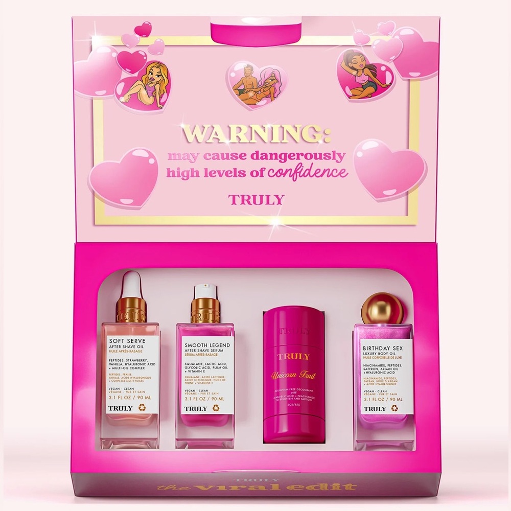 TRULY The Viral Edit 4pc Set Sealed NIB New in Box
